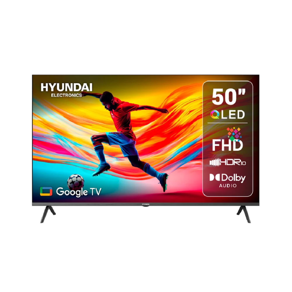 TELEVISOR SMART TV HYUNDAI QLED 50 PULGADAS HYLED5027QFG