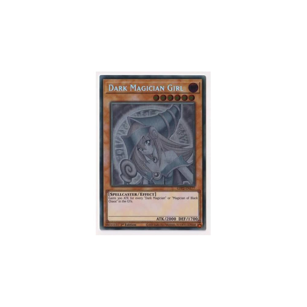 YUGIOH! CARTA DARK MAGICIAN GIRL GHOST CODIGO GFP2-EN177 1ST EDITION INGLES