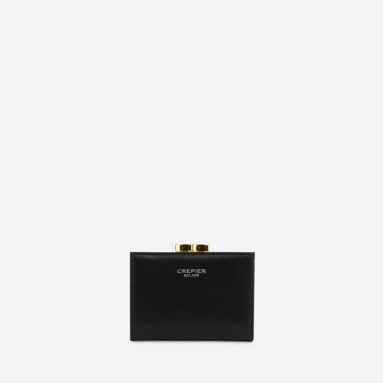 Monedero Crepier Masie Chico Negro