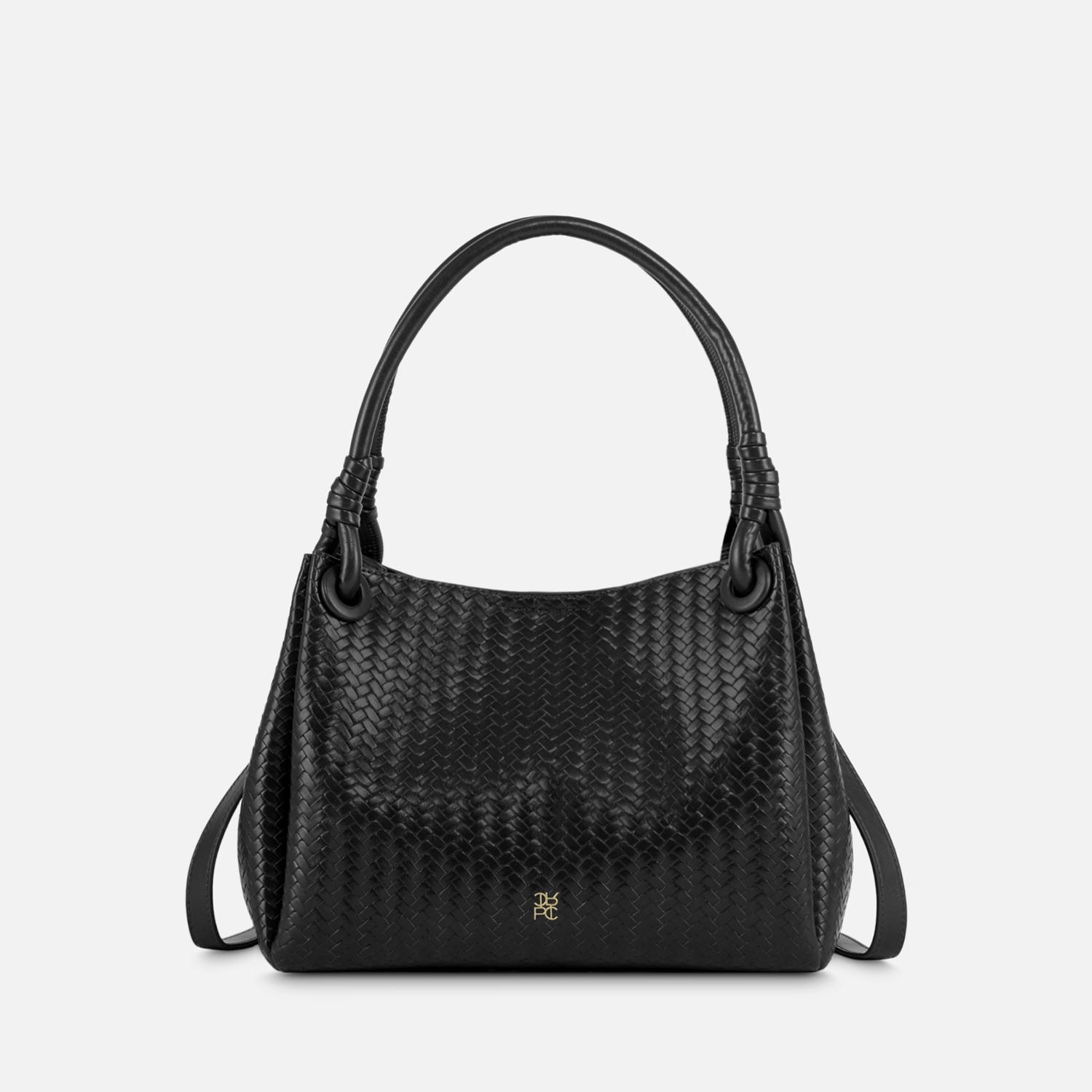 Cartera Satchel Crepier Karim Grande Negro