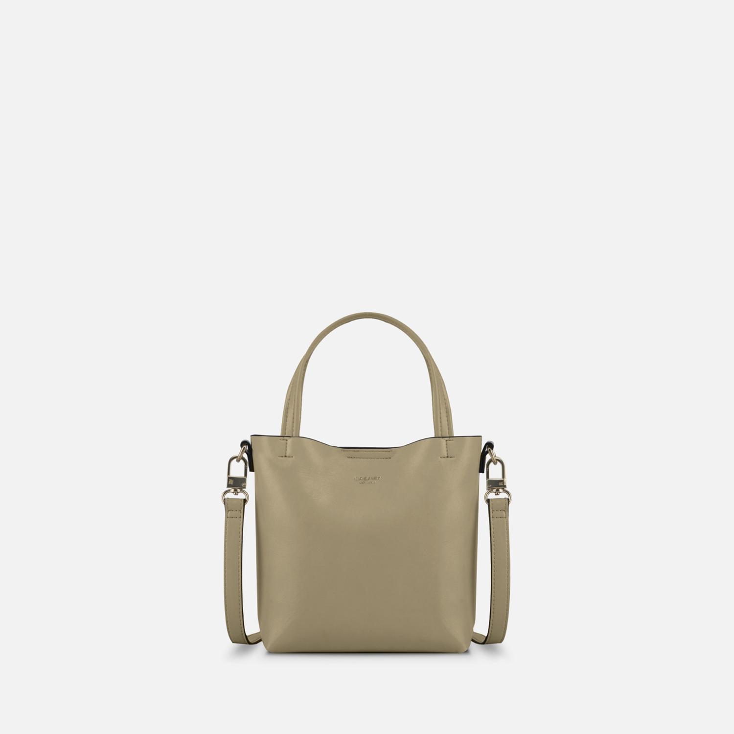 Cartera Satchel Crepier Katya Chico Verde