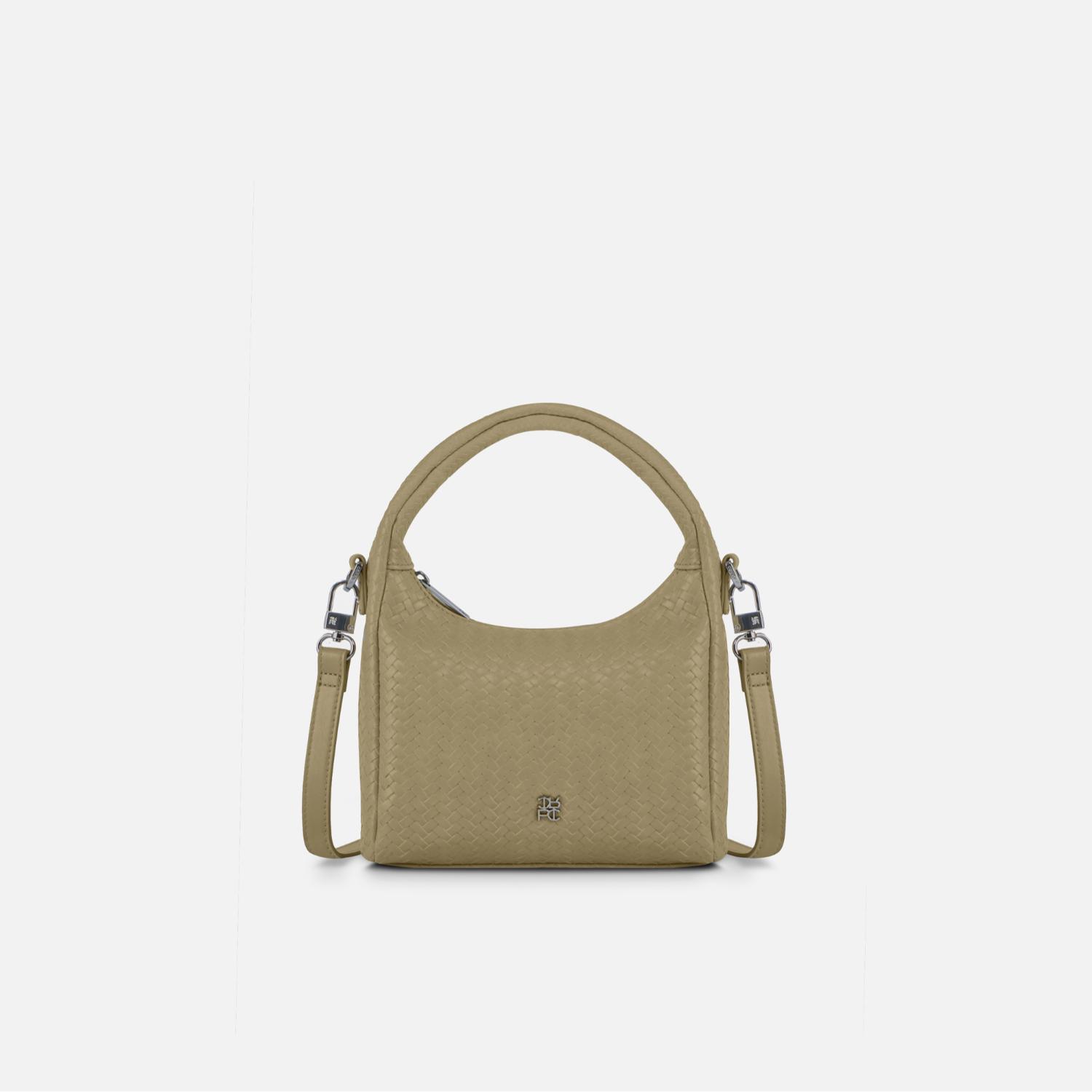 Cartera Hobo Crepier Annette Chico Verde