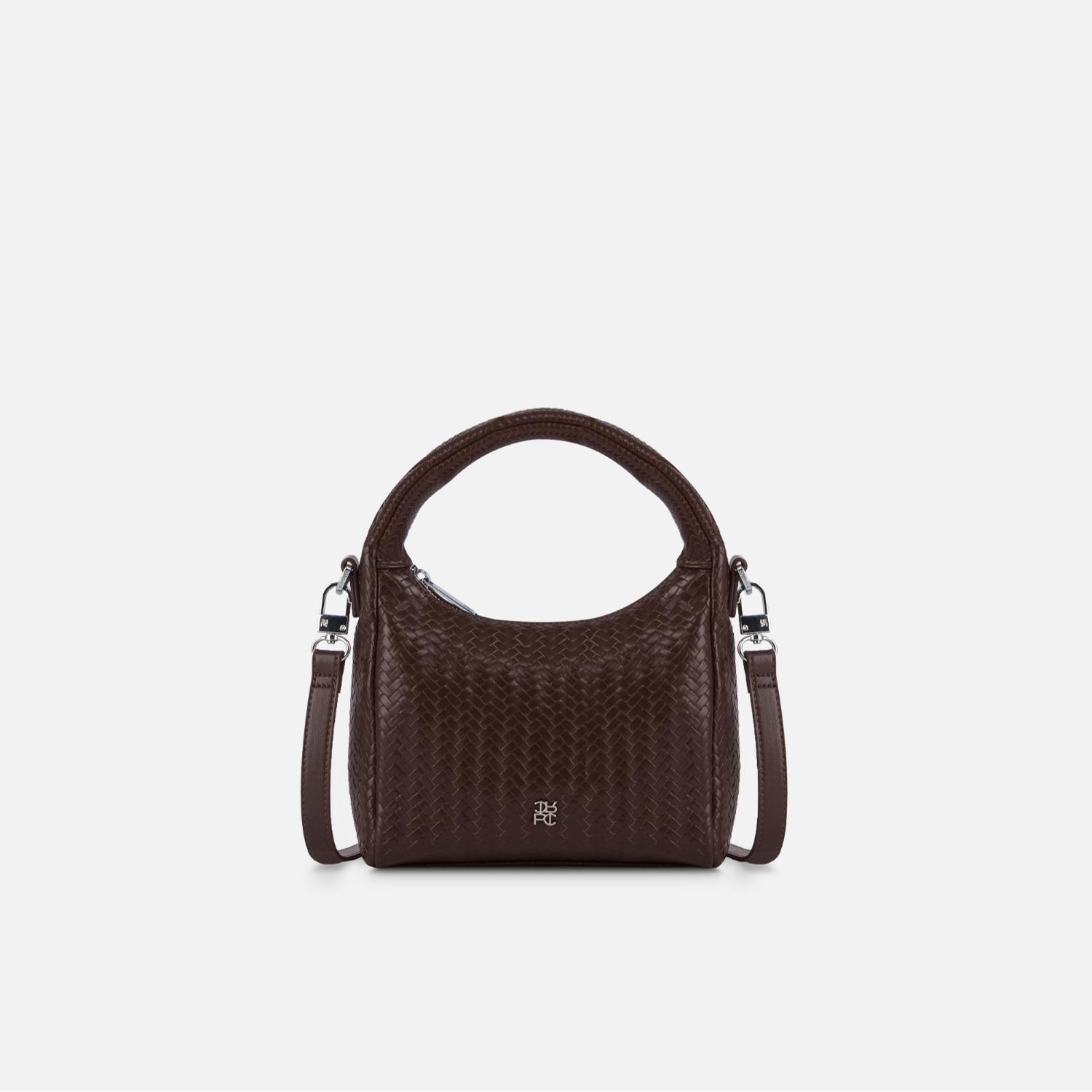 Cartera Hobo Crepier Annette Chico Marrón