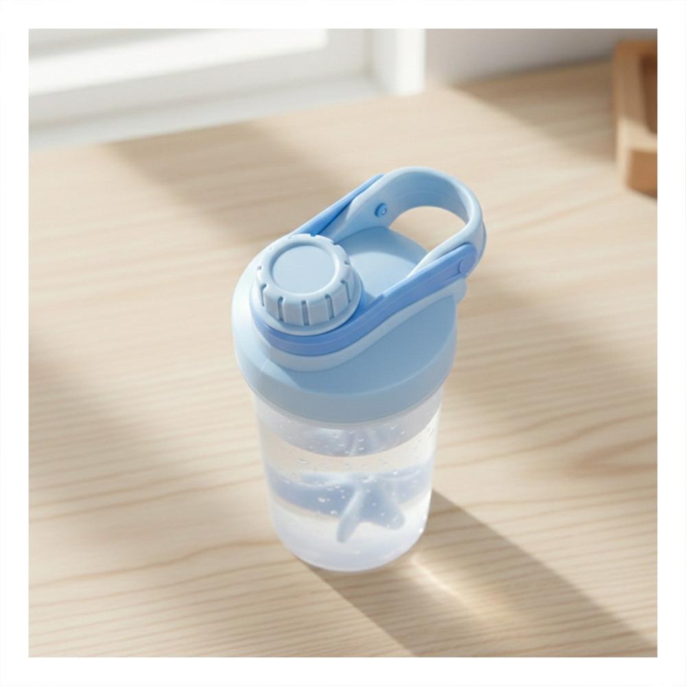 Vaso Tomatodo Shaker 500ml Celeste Portátil para Hidratación Diario YPapel Regalo