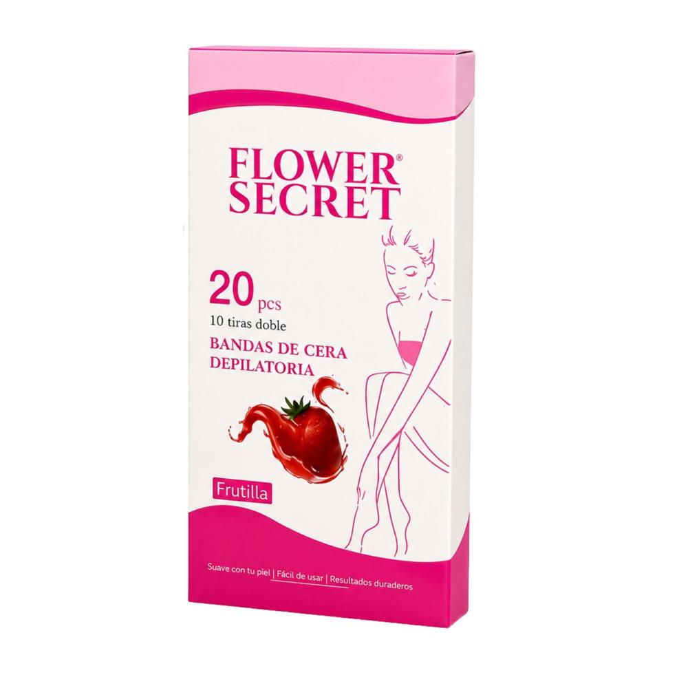 Banda De Cera Depiladora - FLOWER SECRET