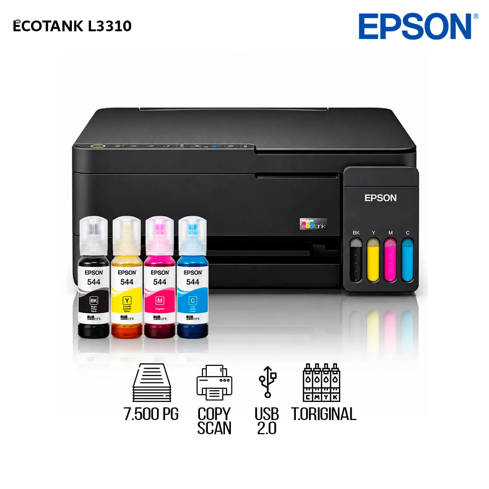 Impresora Multifuncional Epson EcoTank L3310