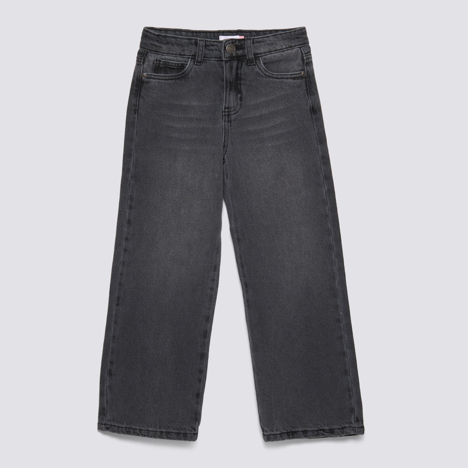Jean Niña Pocket Foil Heart Circus Negro Talla 6
