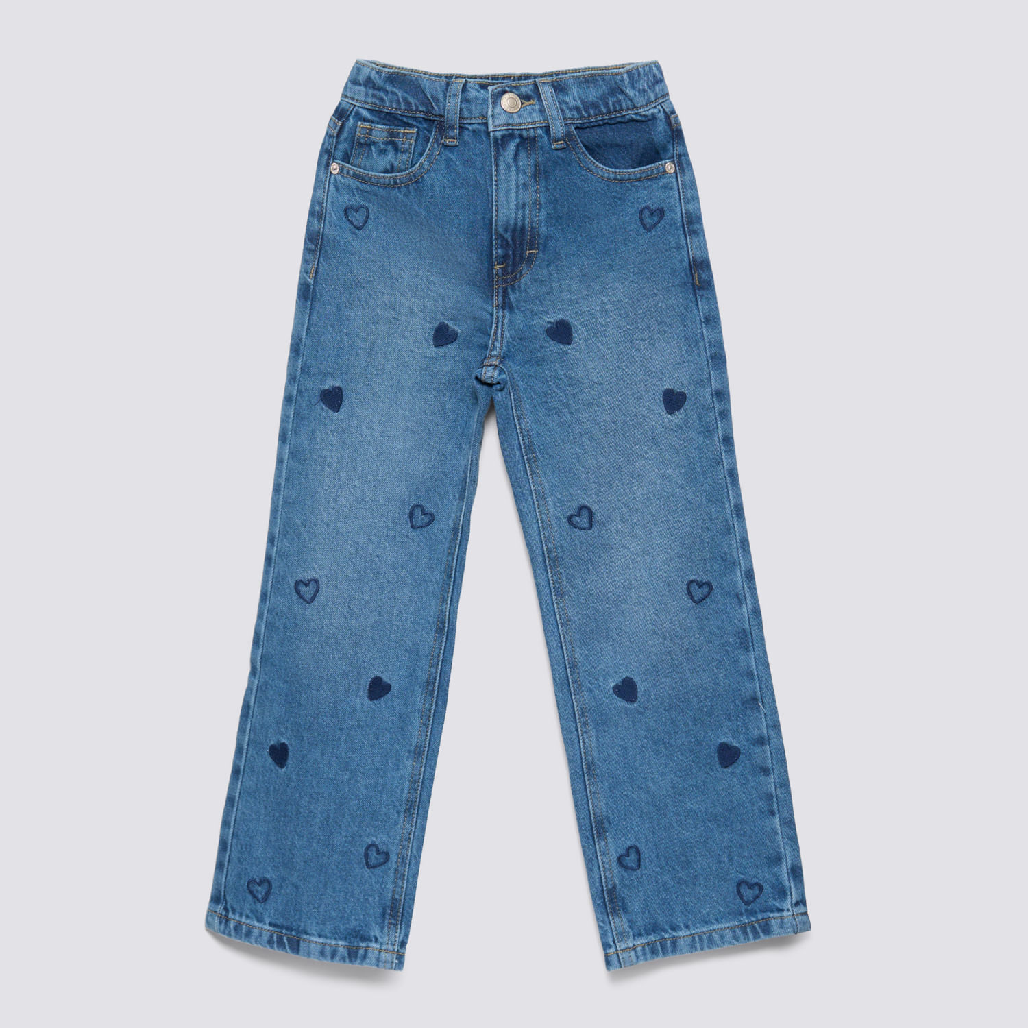 Jean Niña Barrel Bord Circus Azul Talla 10