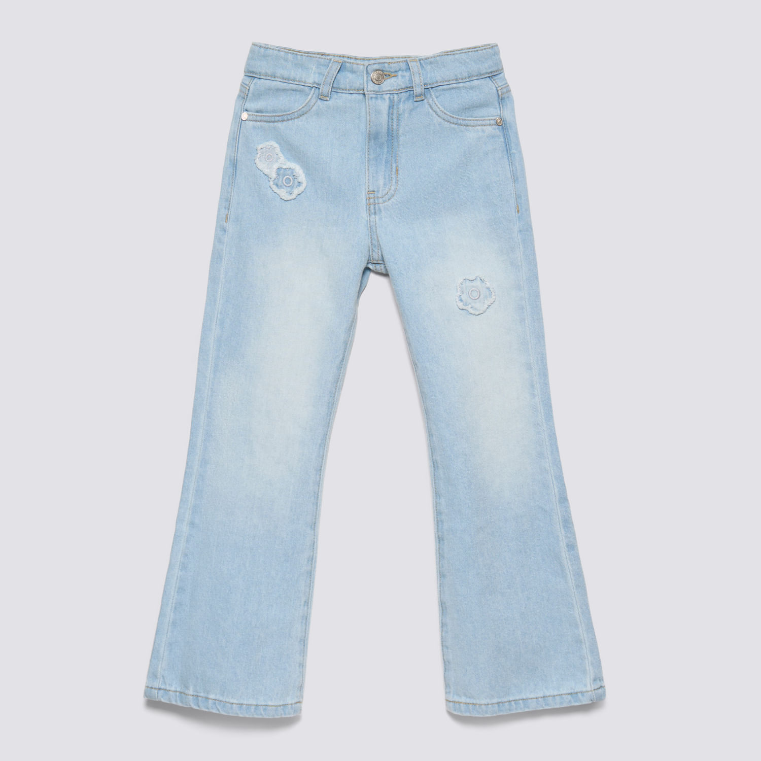Jean Niña Parches Circus Celeste Talla 4