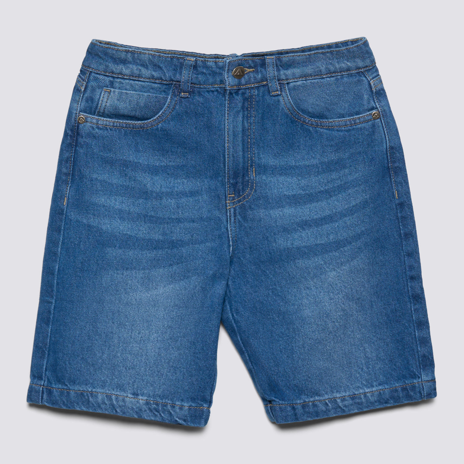 Short Teen Niño Denim Wash Aereal Azul Talla 16X