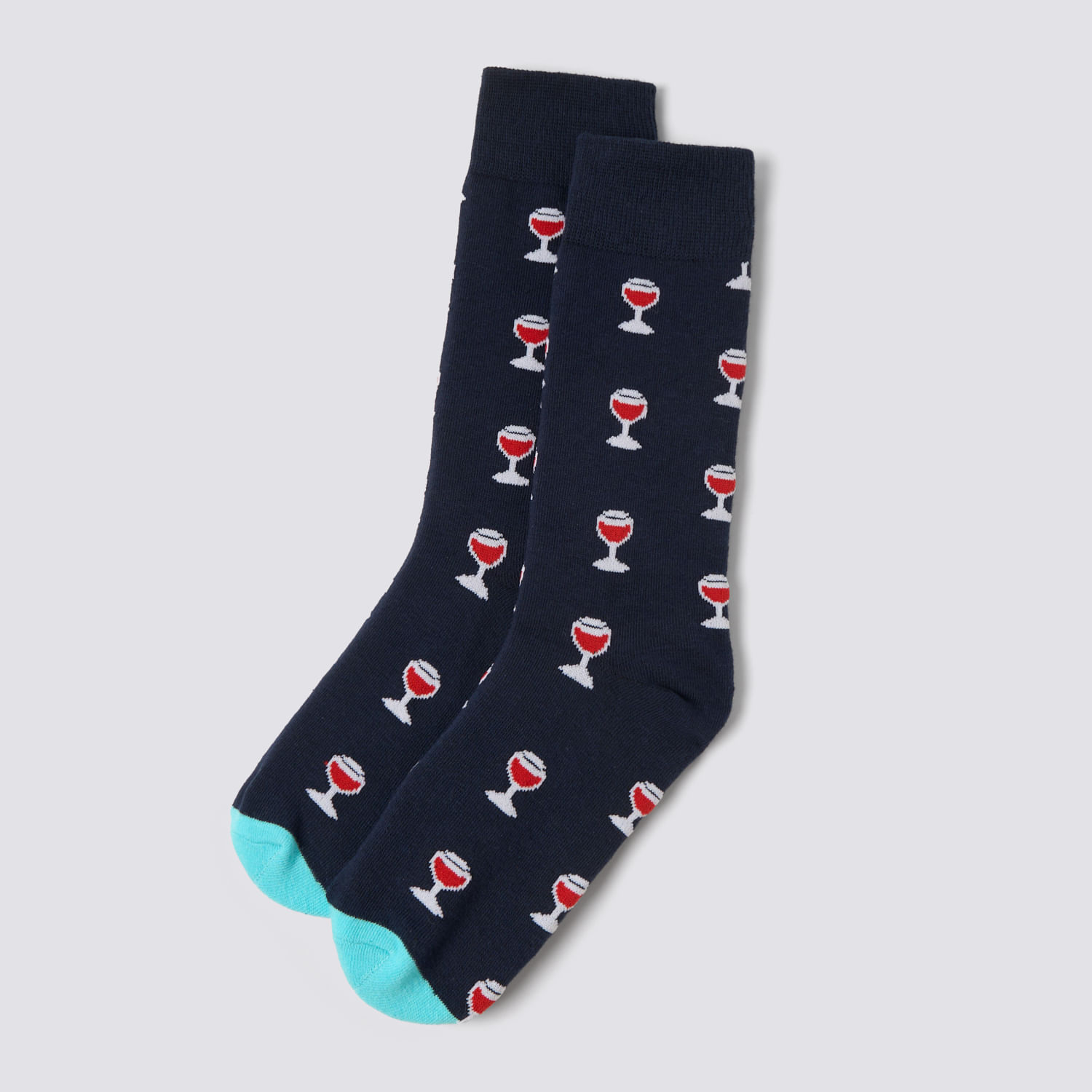 Medias Hombre Unit Print Hypnotic Azul Marino Talla única
