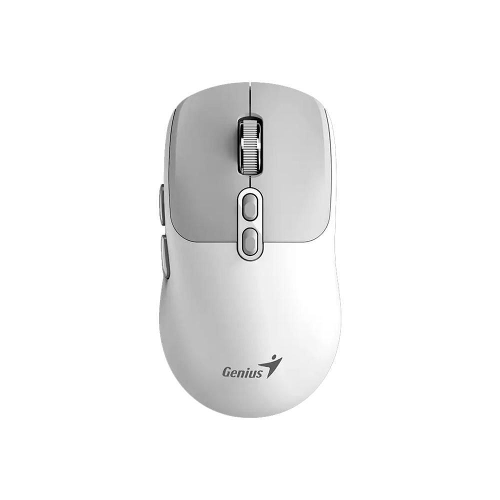 MOUSE GENIUS NX-8080S DUAL BLUETOOTH SILENT 7-BOT WHITE