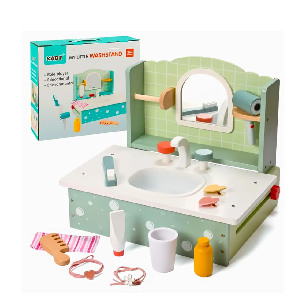 Juguete Lavamanos De Madera My Little Washstand