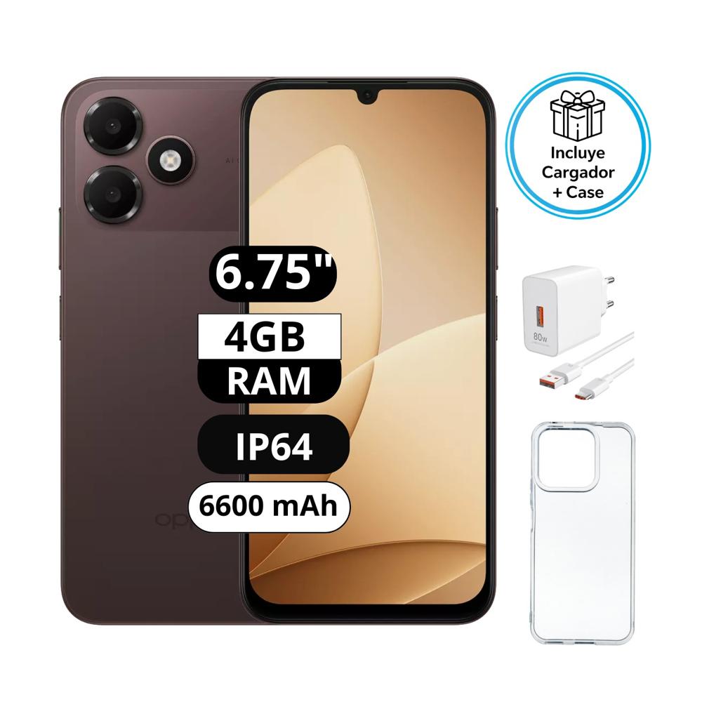 Oppo A6C 4RAM 128GB Cafe