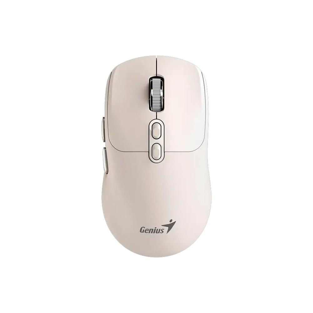 MOUSE GENIUS NX-8080S DUAL BLUETOOTH SILENT 7-BOT MILK TEA