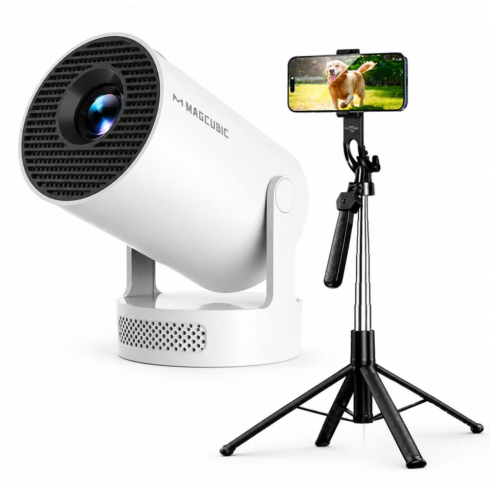 Combo Proyector MagCubic HY300 Pro  Soporte Remax P30