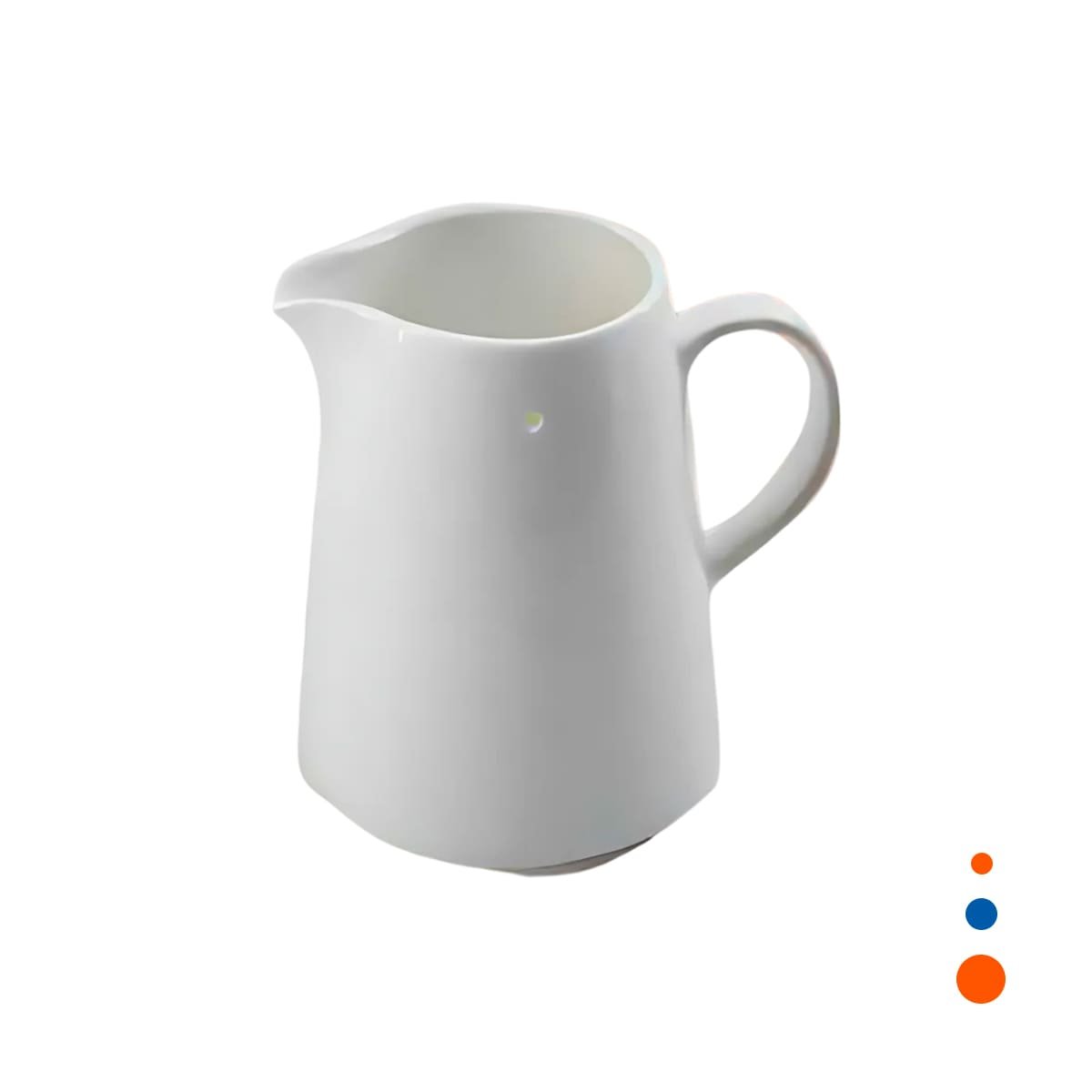 Vasija de Ceramica Blanco para Cocina y Encuentros Familiares en Comedor Y Regalo Sticker