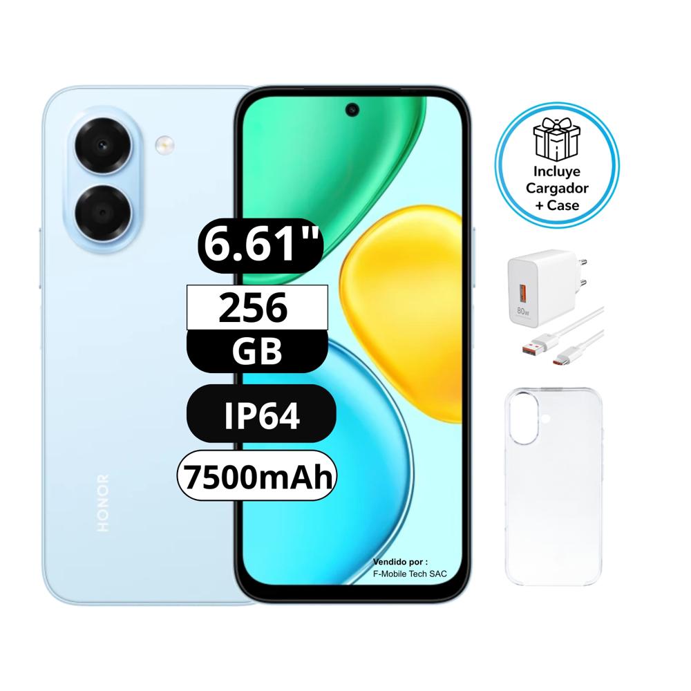 Honor X7E 6RAM 256GB Azul