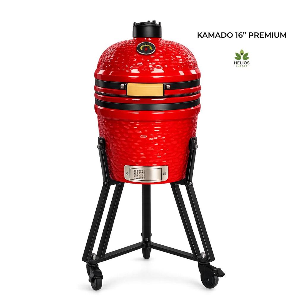 Kamado Diamond 16? Parrilla Premium en color Rojo