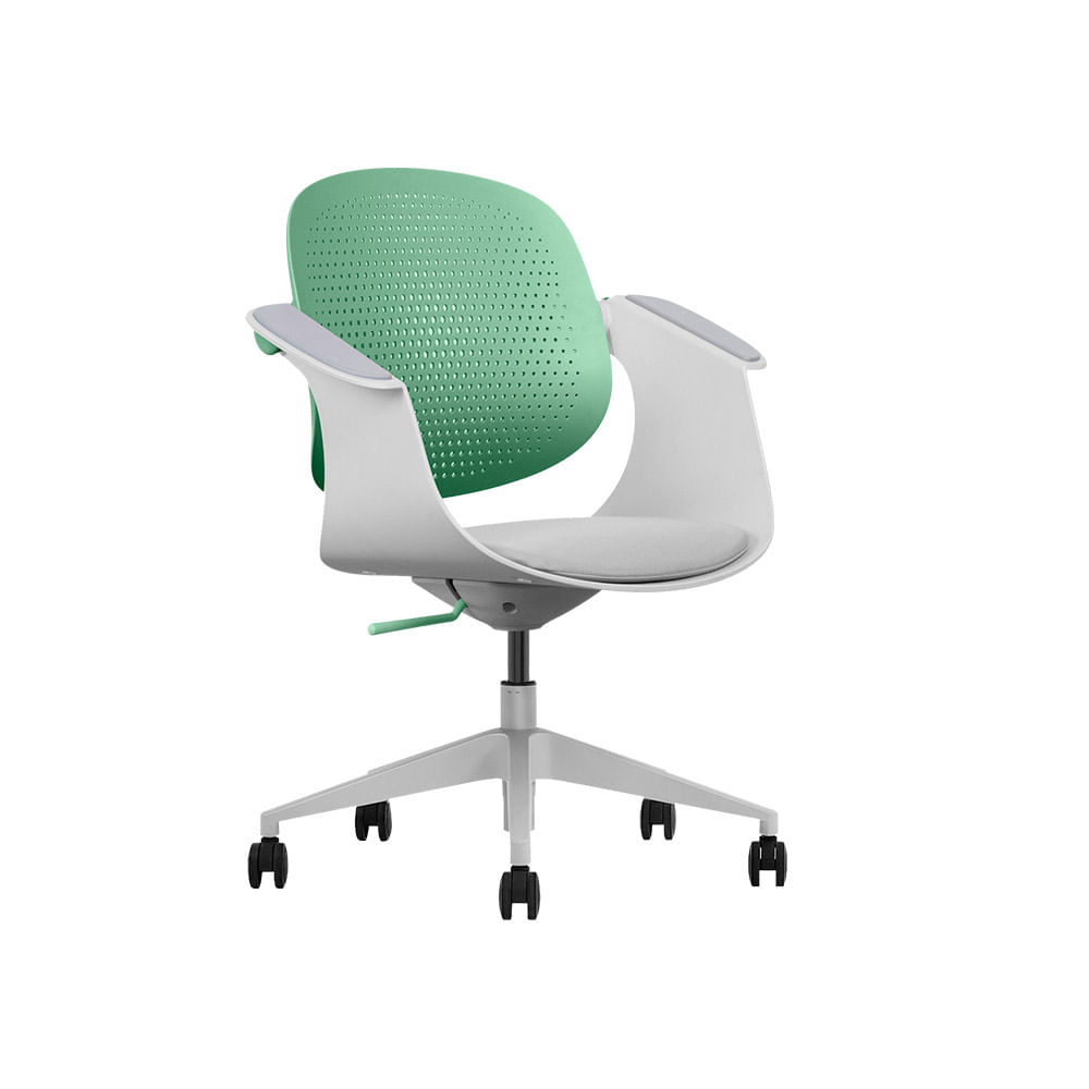 Silla de Oficina Evox Ergonómica Deco F2 Verde