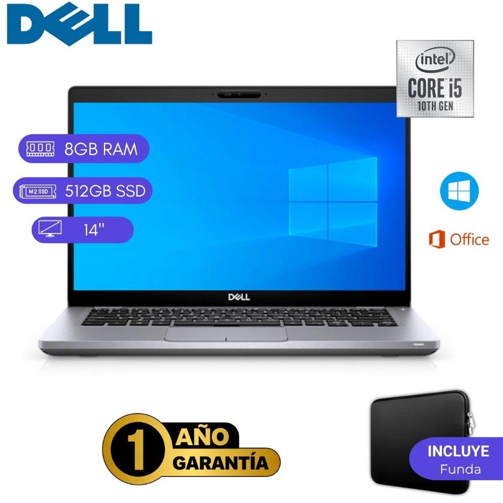 Reacondicionado Laptop  Dell Latitude 5410 Core i5 10ma 8GB RAM 512GB SSD
