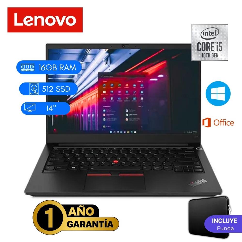 Reacondicionado Laptop  Lenovo ThinkPad T490 Core i5 10ma 16GB RAM 512GB SSD