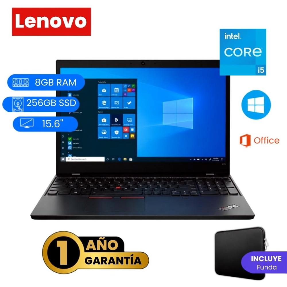 Reacondicionado Laptop  Lenovo ThinkPad L15 Core i5 11va 8GB RAM 256GB SSD