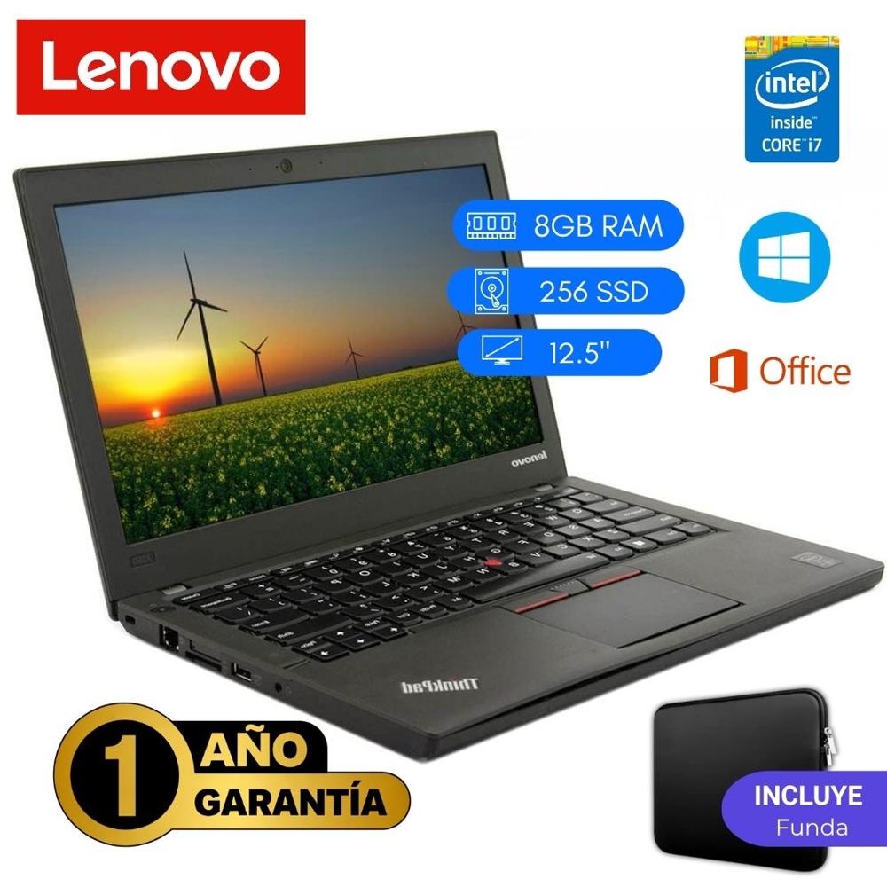 Reacondicionado Laptop  Lenovo ThinkPad X240 Core i7 4ta 8GB RAM 256GB SSD