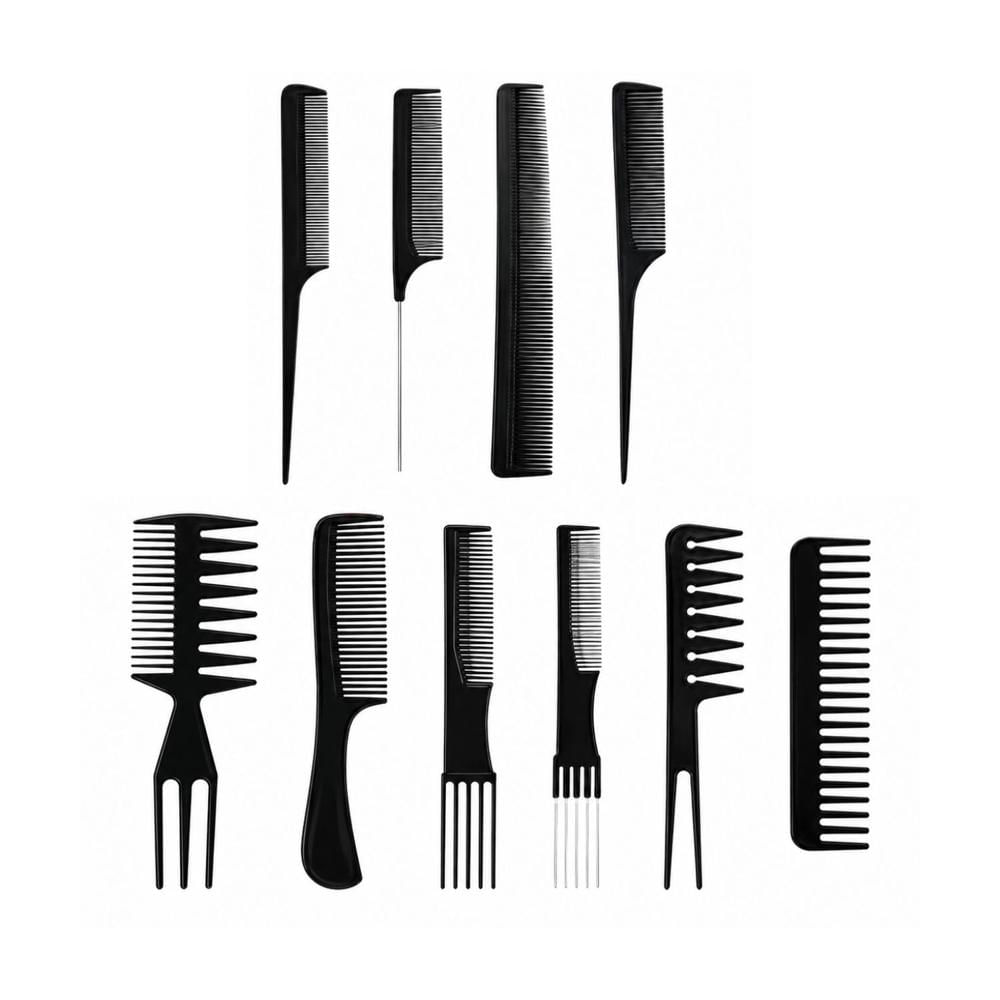 Set De 10 Peines Profesional To Barber