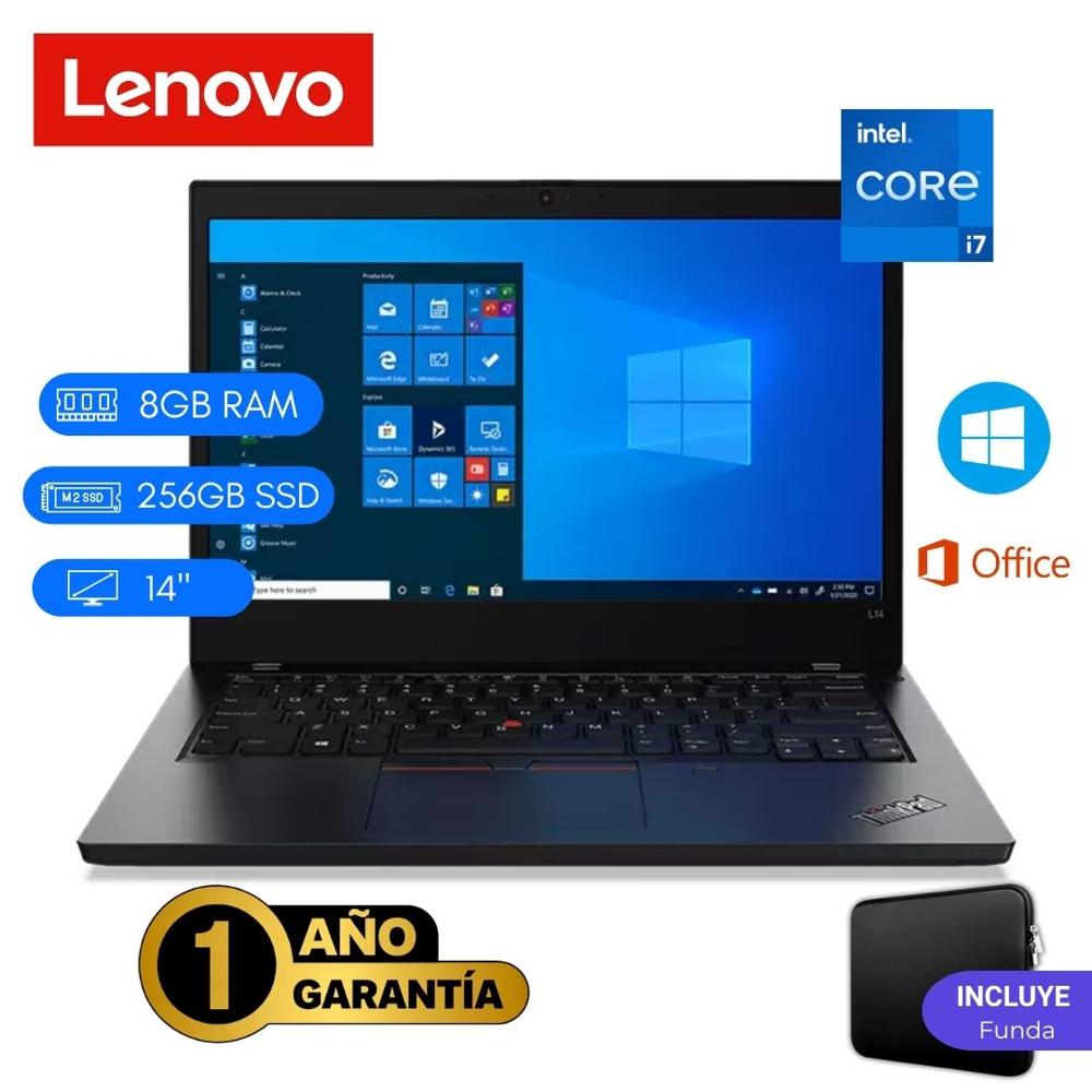 Reacondicionado Laptop  Lenovo ThinkPad L14 Core i7 11va 8GB RAM 256GB SSD