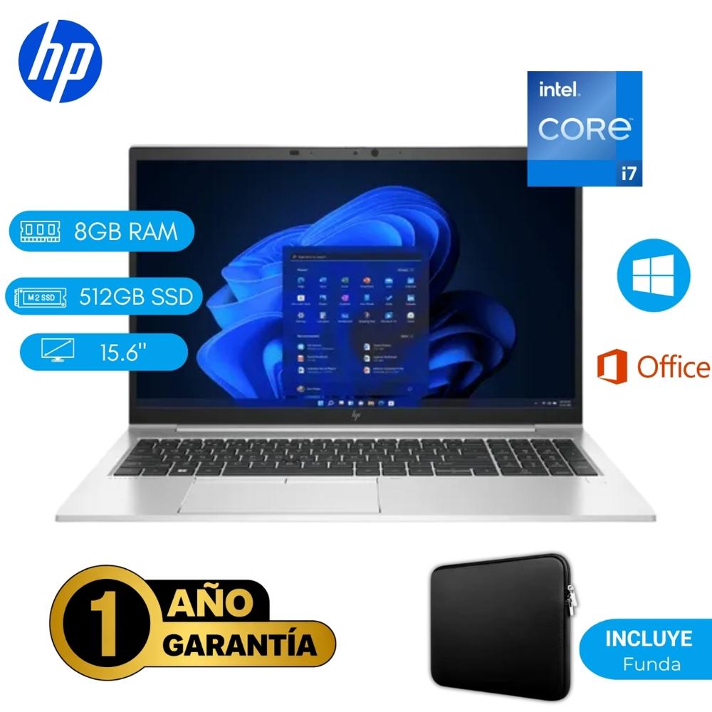 Reacondicionado Laptop  HP EliteBook 850 G8 Core i7 11va 8GB RAM 512GB M.2 SSD