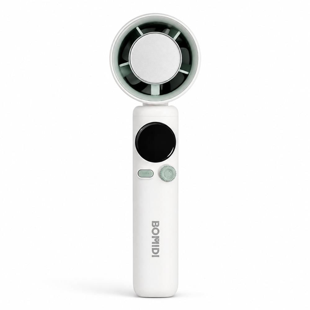 Mini Ventilador Bomidi MF01 Blanco Portátil Recargable