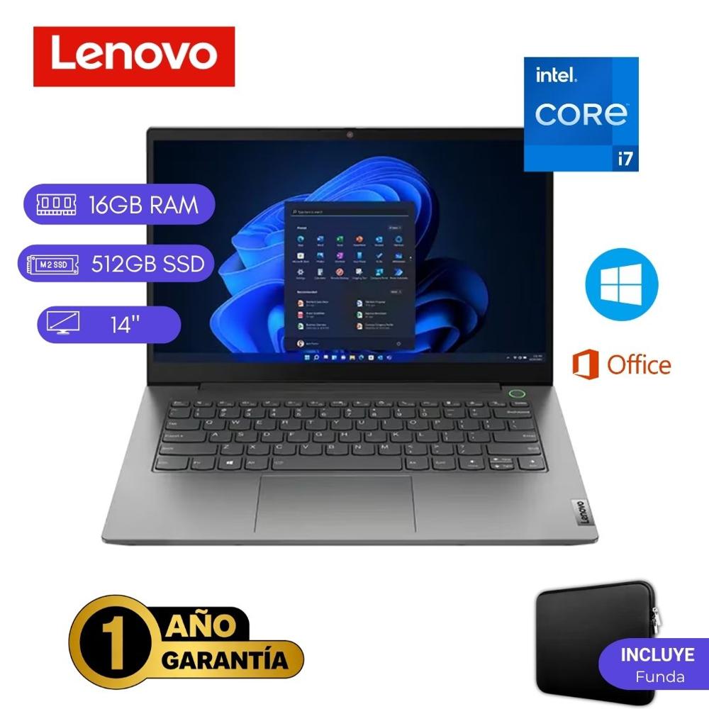 Reacondicionado Laptop  Lenovo ThinkBook 14 G4 IAP Core i7 12va 16GB RAM 512GB SSD