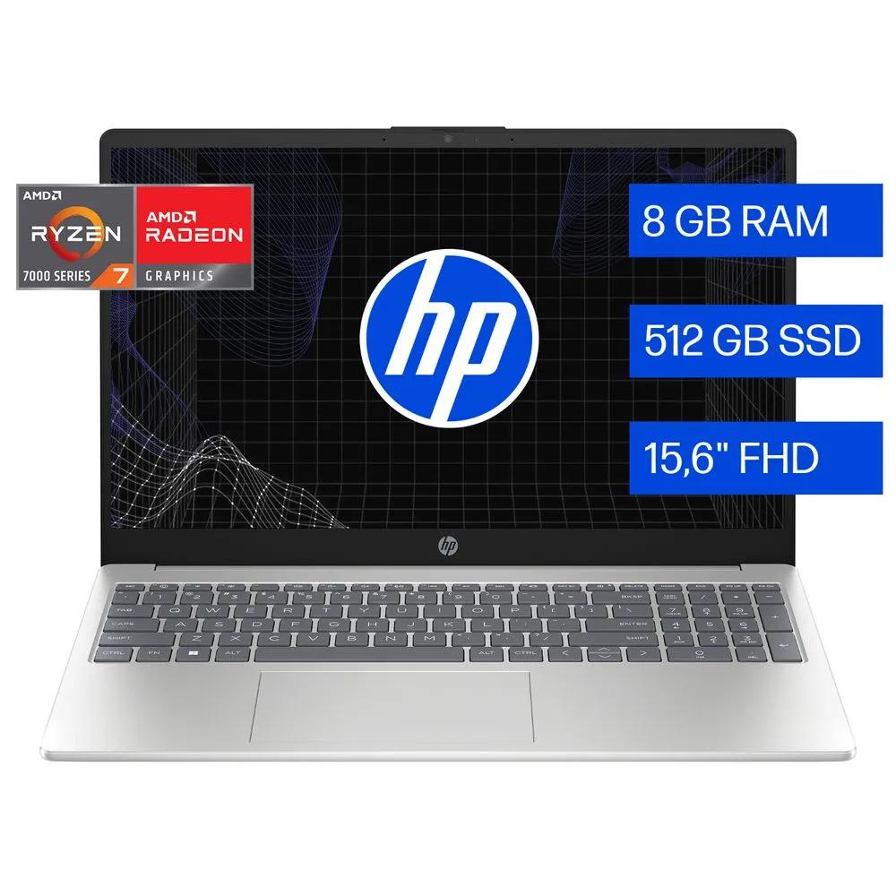 Laptop HP 15-FC0287LA 15.6 Ryzen 7 8GB RAM 512GB SSD