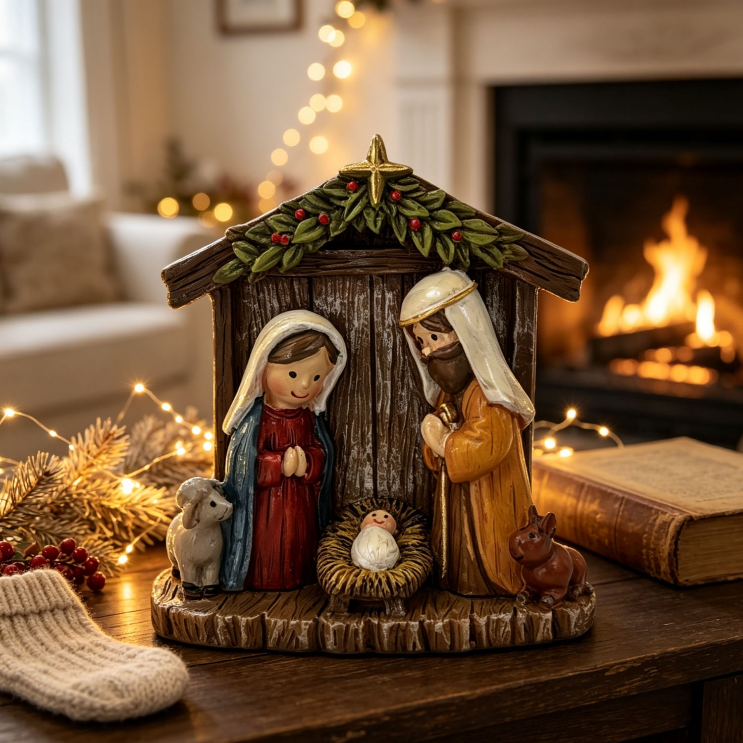 Nacimiento Casa 10Cm