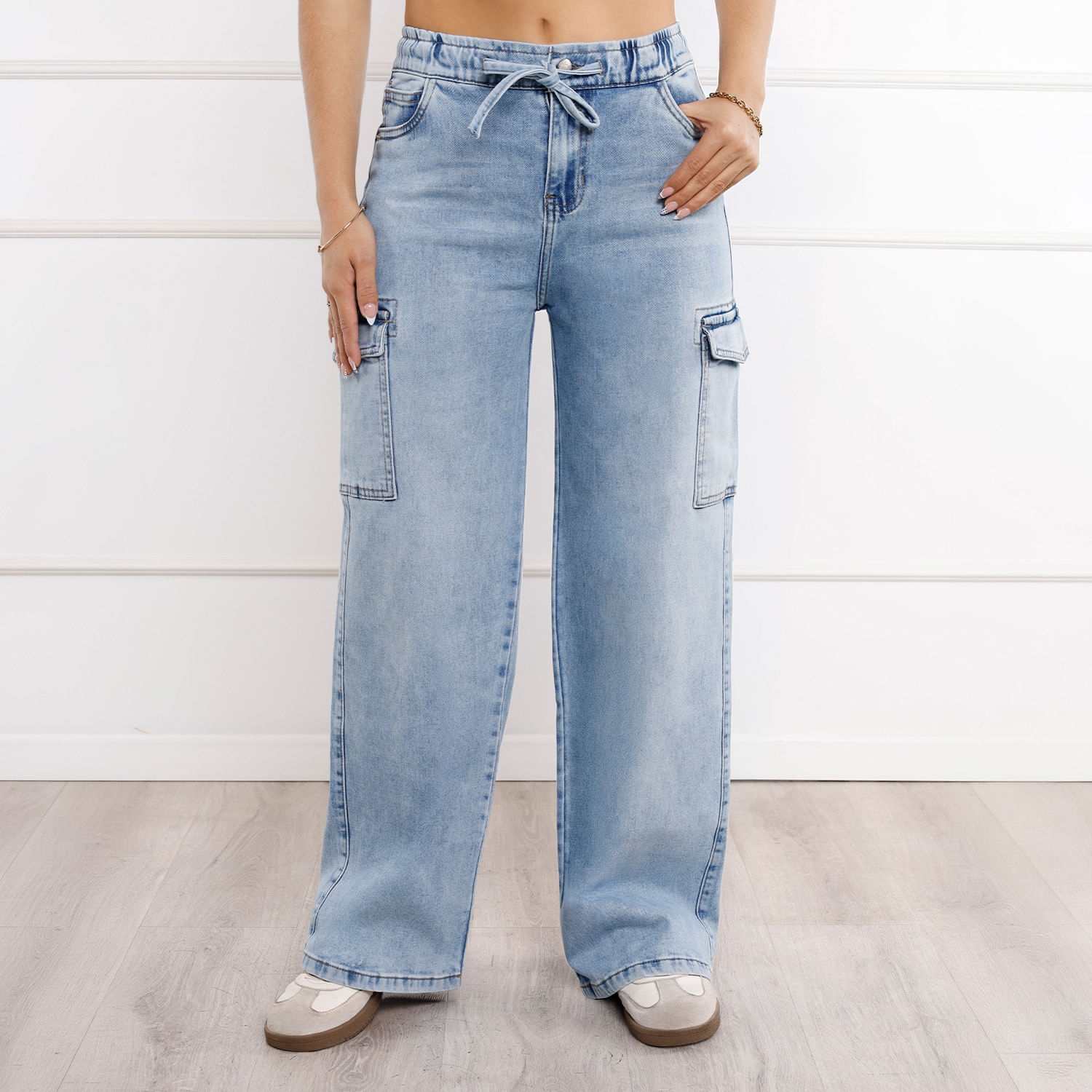 Jean Mujer Kym K15857 Kansas Wide Leg Celeste 30