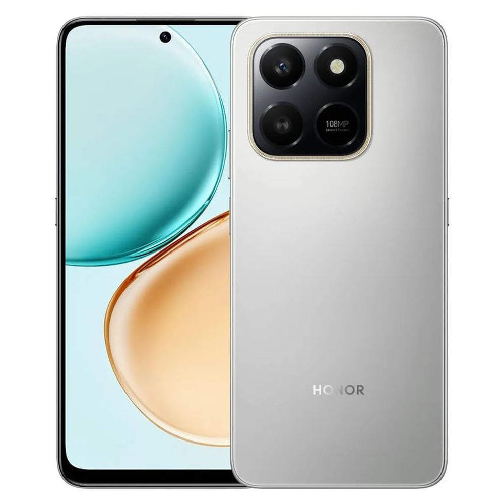 Honor X7D 4G 256GB 8GB Ram - Color Silver