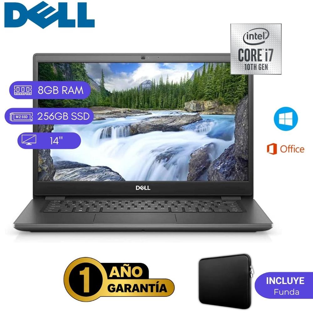 Reacondicionado Laptop  Dell Latitude 3410 Core i7 10ma 8GB RAM 256GB SSD