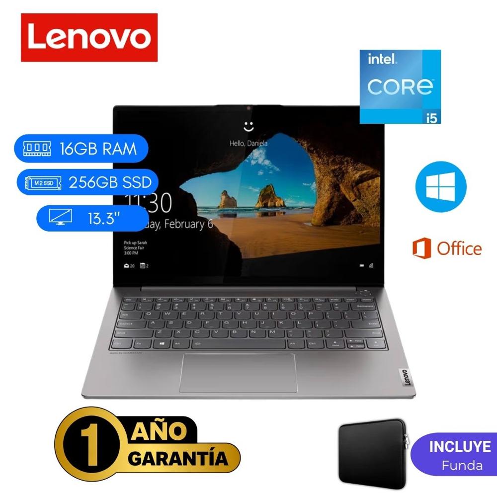Reacondicionado Laptop  Lenovo ThinkBook 13 G2 Core i5 11va 16GB RAM 256GB SSD