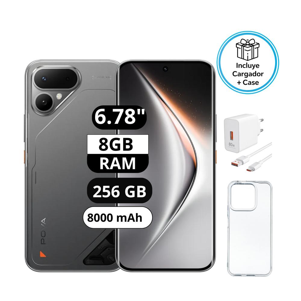 Tecno Pova Curve 2 5G 8RAM 256GB Gris