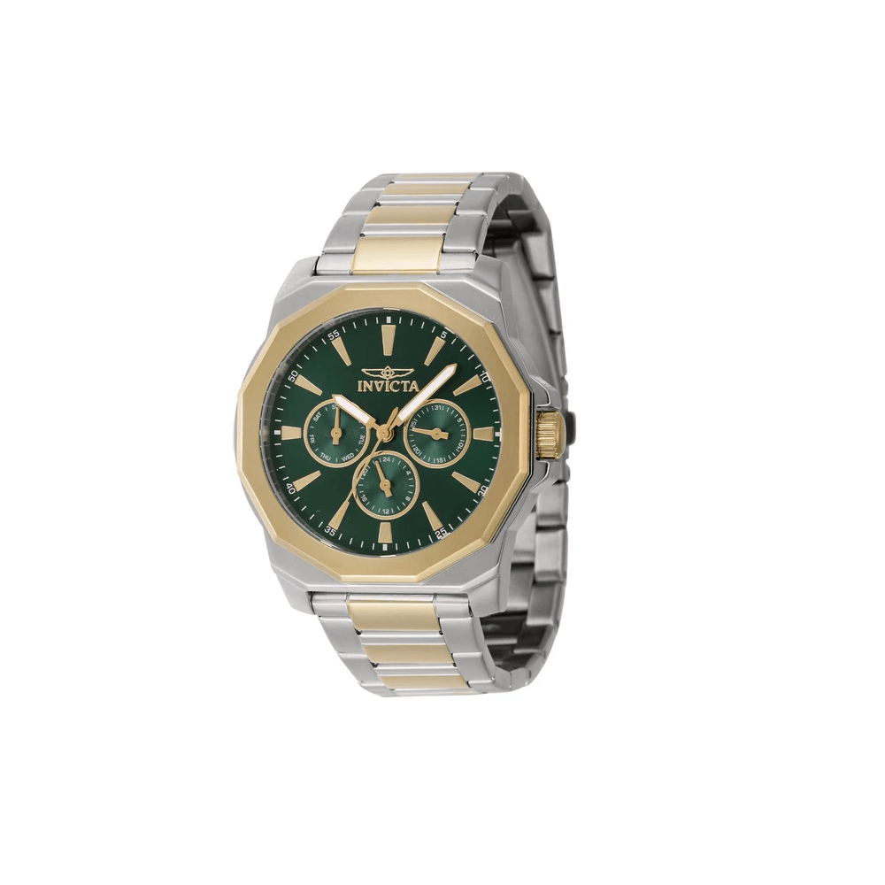 Reloj multifunción para hombre Invicta Speedway - 42 mm. Oro - acero - 46847