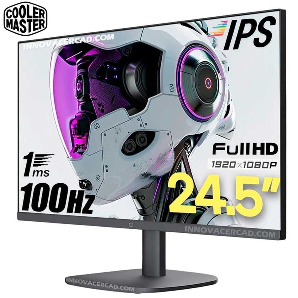Monitor Cooler Master GA2501 25 IPS FULL HD 1MS 100HZ FreeSync