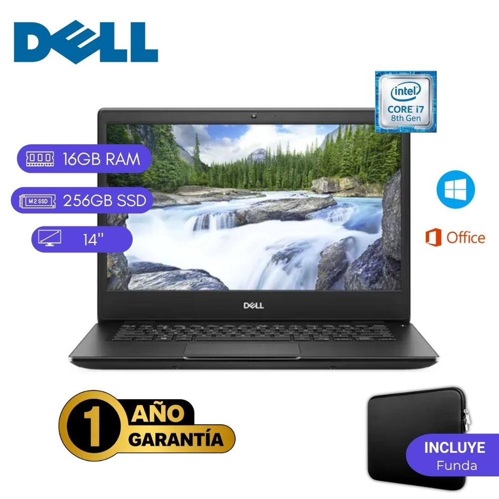 Laptop semi nueva Dell Latitude 3400 Core i7 8va 16GB RAM 256GB SSD 14'