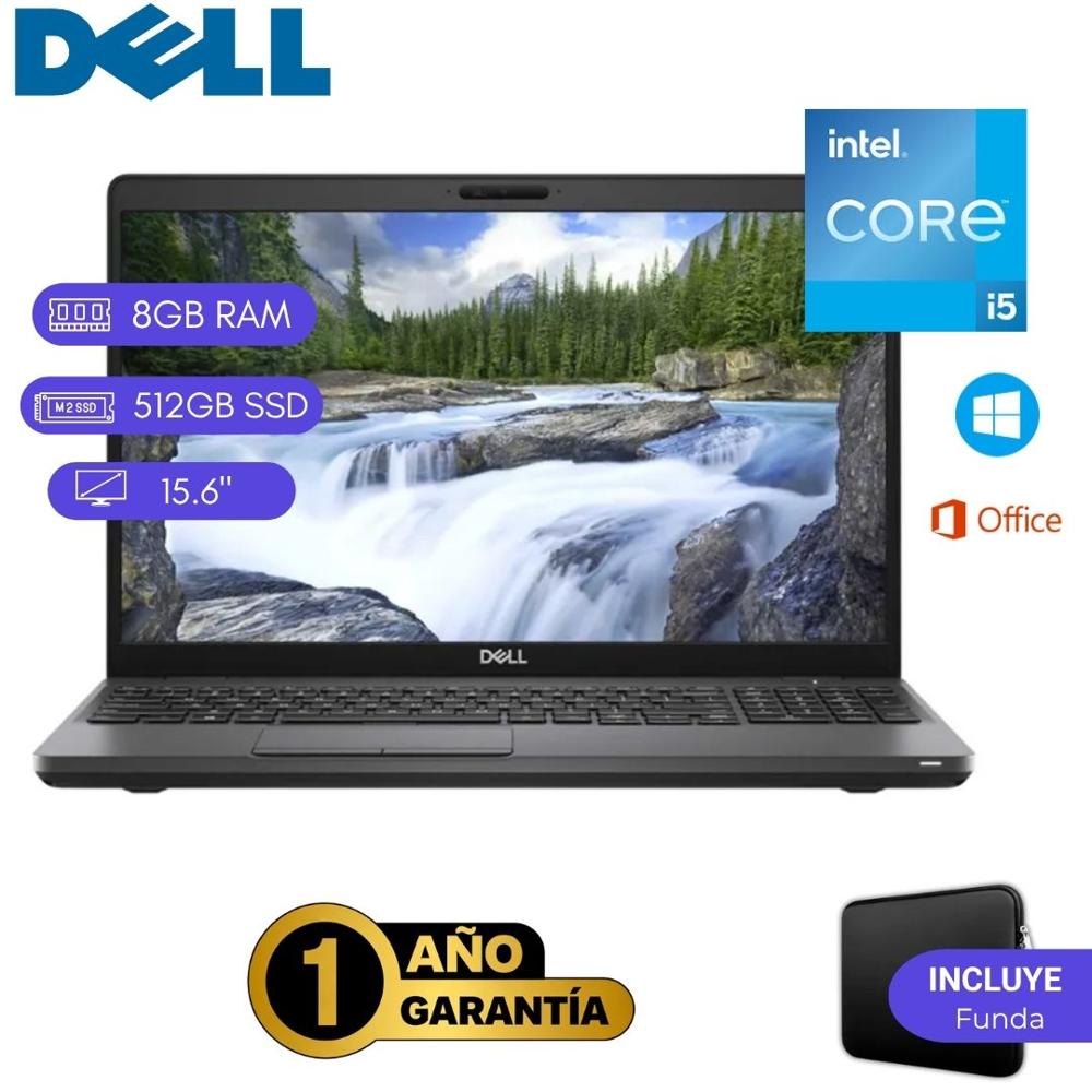 Laptop semi nueva Dell Latitude 5501 Core i5 9na 8GB RAM 512GB SSD 15.6'
