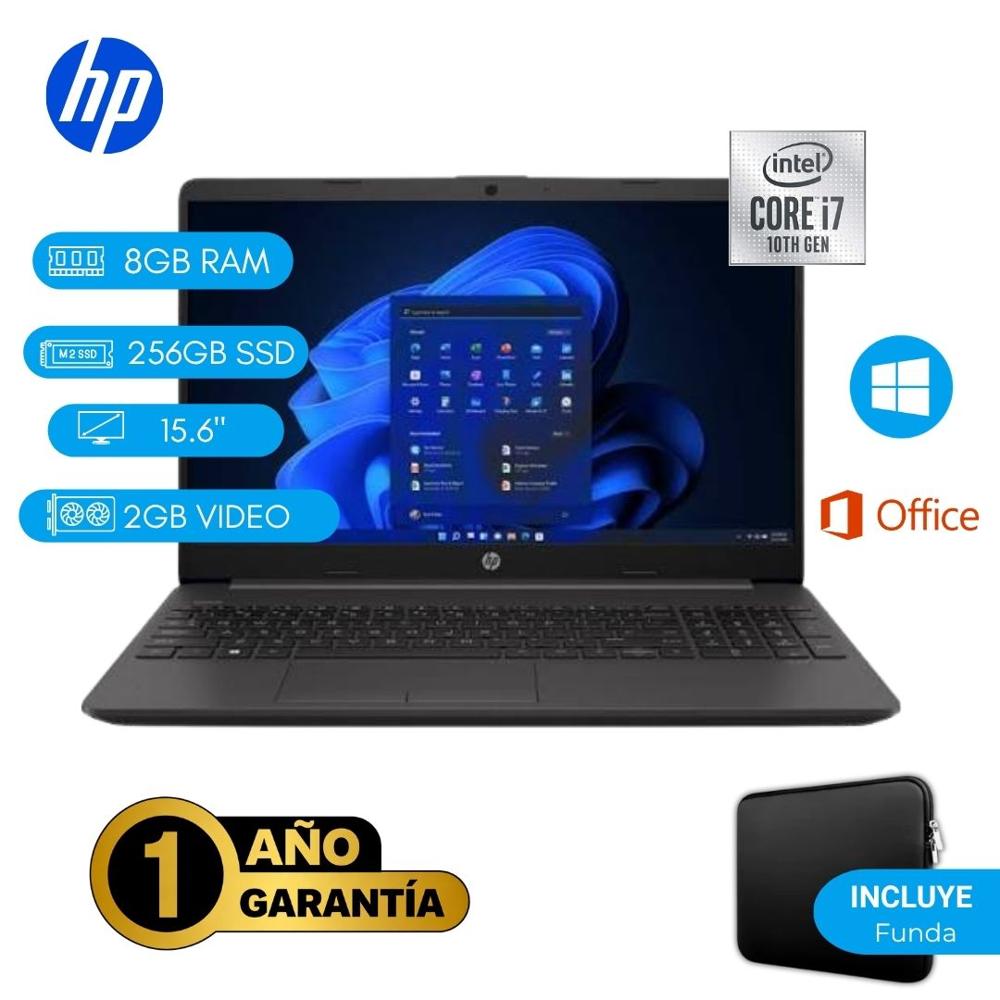Laptop semi nueva HP 250 G8 Core i7 10ma 8GB RAM 256GB SSD 2GB Video 15.6'