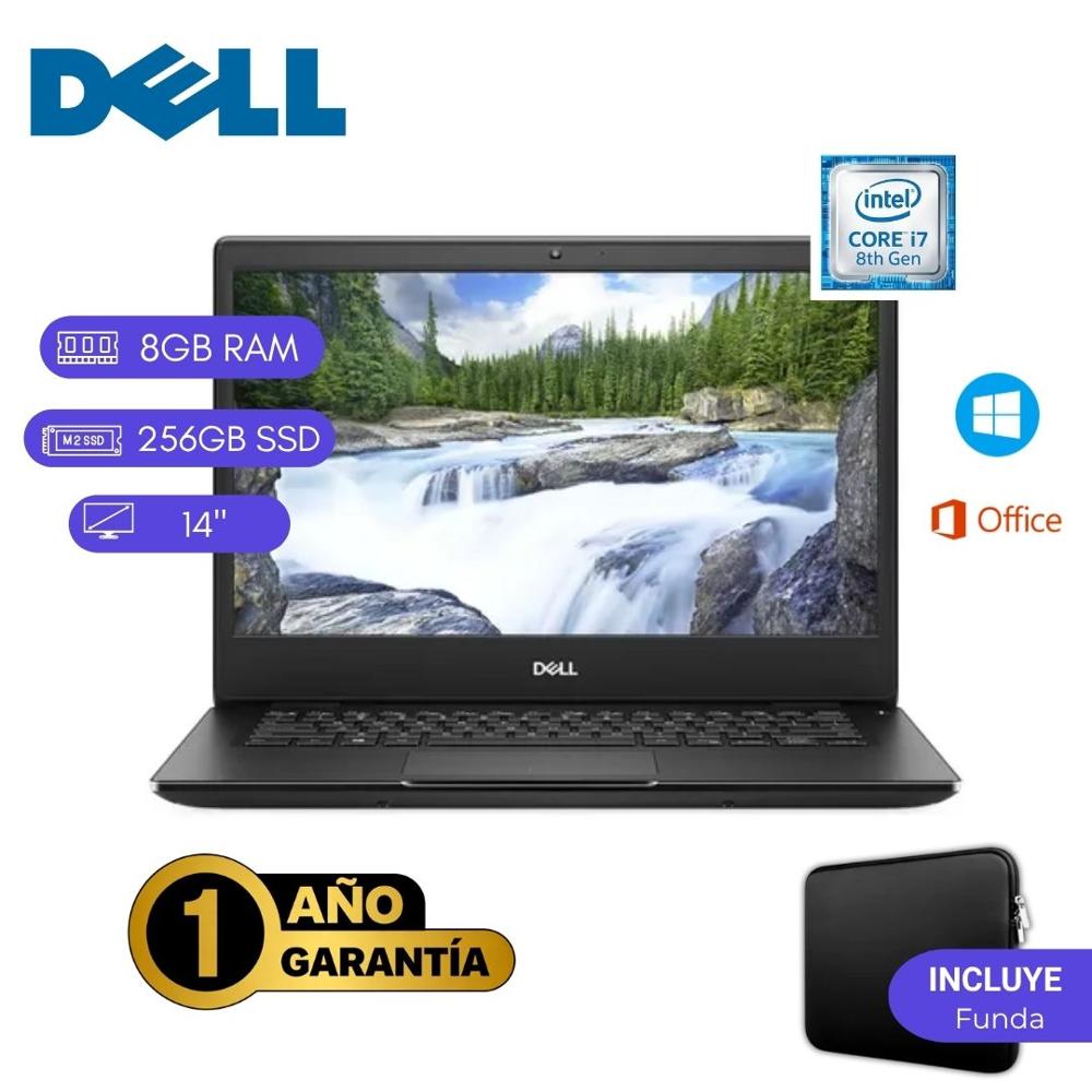Laptop semi nueva Dell Latitude 3400 Core i7 8va 8GB RAM 256GB SSD 14'