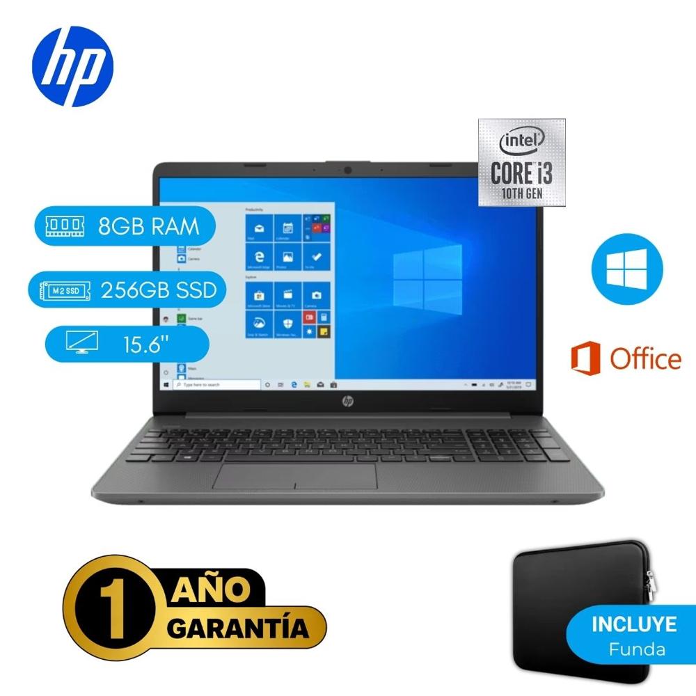Laptop semi nueva HP 15-dw1085la Core i3 10ma 8GB RAM 256GB SSD 15.6'