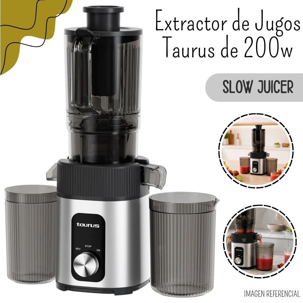 Extractor de Jugos de Prensado Mod. Slow Juicer PE9240350A