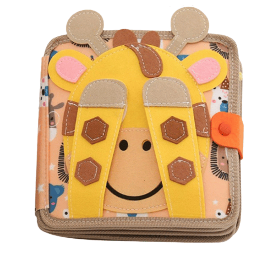 LIBRO DIDÁCTICO SENSORIAL MONTESSORI DE ACTIVIDADES PARA NIÑOS