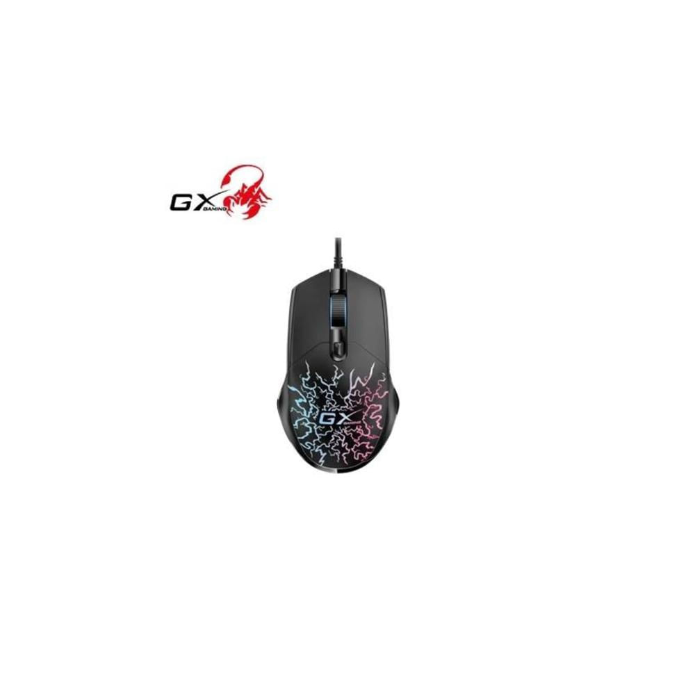 MOUSE GAMING GENIUS GX SCORPION M300 2400 DPI 4 BOTONES RGB BLACK